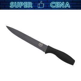 Nóż do krojenia mięsa 8” MG Home Black, stal nierdzewna, czarny