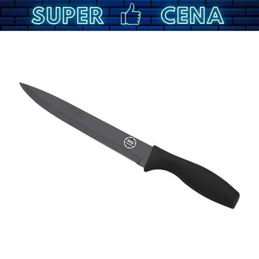 MG HOME_Nóż do krojenia mięsa 8” MG Home Black, stal nierdzewna, czarny_1