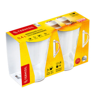 TERMISIL_Komplet 2 szklanek żaroodpornych LATTE, 0,4L_2