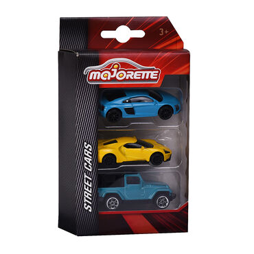 MAJORETTE_Zestaw 3 resoraków, Audi, Ford, Jeep, skala 1:64_2