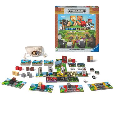 RAVENSBURGER_Gra planszowa Uratuj wioskę, dla dzieci, Heroes Of The Village_1