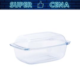 GRILL & DROP Naczynie żaroodporne z pokrywką, 5,8L