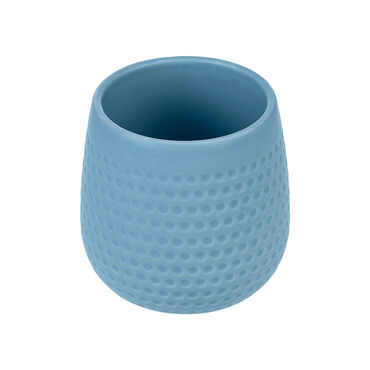 SMUKEE_CERAMICZNY POJEMNIK NA SZCZOTECZKI, JASNONIEBIESKI_2