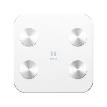 TESLA_Waga łazienkowa analityczna Tesla Smart, Wi-Fi, biała_1