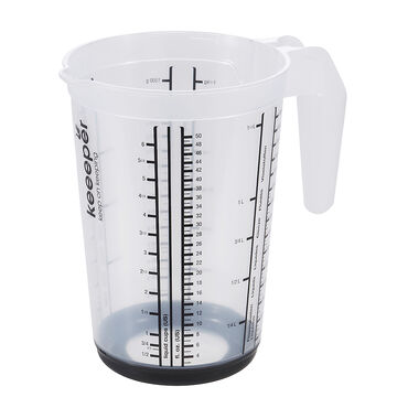 KEEEPER_Dzbanek z miarką antypoślizgowy, 1,5L, grafit_2