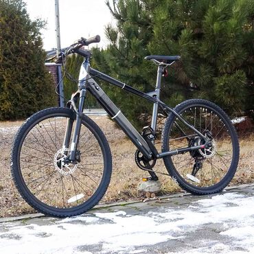 Rower elektryczny górski Purebike Classic MTB1W, 27,5”, ciemnoszary