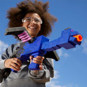 Wyrzutnia Nerf Minecraft Ender Dragon, 12 strzałek