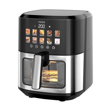NOVEEN_Frytkownica beztłuszczowa z okienkiem Noveen AF780 X-Line, 1700 W, 6,5 l, czarna_1