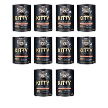 KITTY EXCELLENCE_Karma dla kota Kitty Excellence, z indykiem, 10 x 415 g1