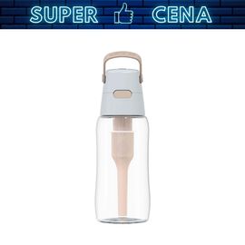 Butelka filtrująca Solid 0,5 L z 1 filtrem, cappuccino