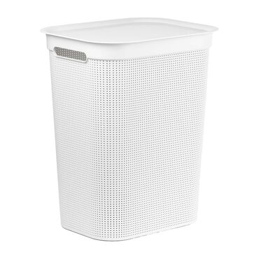 ROTHO_Kosz na pranie Brisen Rotho, 50 L, biały_1
