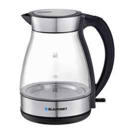 Czajnik elektryczny szklany Blaupunkt EKG501BK, 1,7 l, 2200 W, srebrny