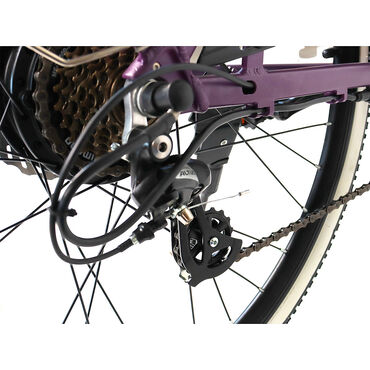 Rower elektryczny Fantom Trendy, 18”, fioletowy