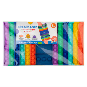 GRA BUBBLE POP RELAKSACZE, WIELOKOLOROWA_1