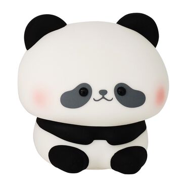 SANICO_Lampka silikonowa LED Sanico Goldlux, Panda, biało-czarna_1
