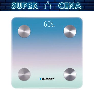 BLAUPUNKT_Waga łazienkowa Blaupunkt BSM601, z pomiarem tkanki tłuszczowej, niebieska_1