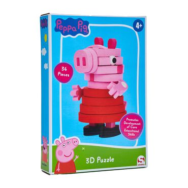 ŚWINKA PEPPA_Puzzle piankowe 3D, Świnka Peppa1