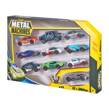 Zestaw Metalowe Maszyny, auta, 10 sztuk_1
