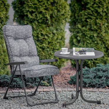 PATIO_Stół ogrodowy Patio Pizarra Dine & Relax, okrągły, 60 cm_4