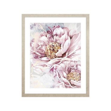 Obraz w ramie, 40 x 50 cm, peonie akwarela_1