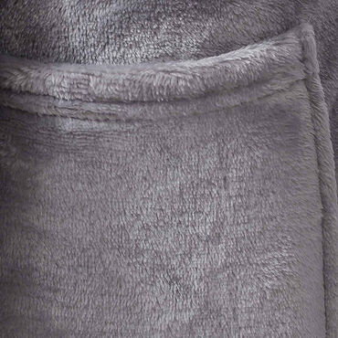 Szlafrok Comfort Queen, srebrny, XL