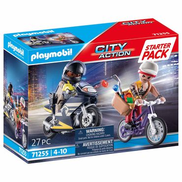 PLAYMOBIL_Jednostka specjalna ze złodziejem biżuterii Playmobil, Starter Pack_1