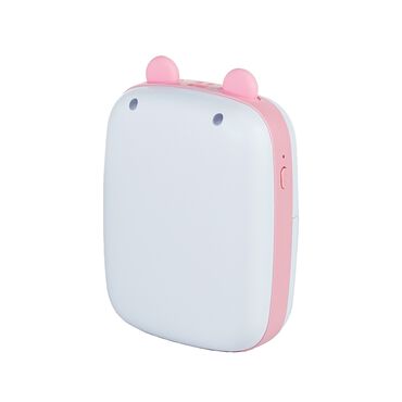 Mini drukarka termiczna Extralink, różowa, bluetooth