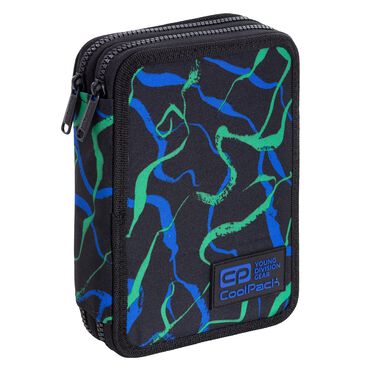 COOLPACK_Piórnik podwójny Jumper XL, z wyposażeniem, Infragreen_1