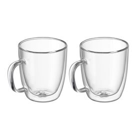 Szklanki termiczne MG Home Renza, 2 sztuki, 350 ml, transparentne