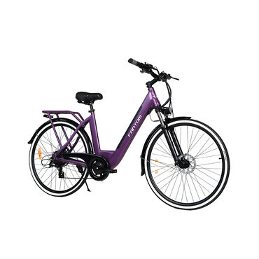 Rower elektryczny Fantom Trendy, 18”, fioletowy