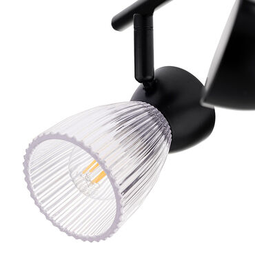 Lampa sufitowa Milagro Spot Best 2 x E14, czarna