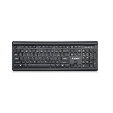 REAL-EL_Klawiatura przewodowa USB Real-EL Comfort 7085 EN, membranowa, 103 klawisze_1