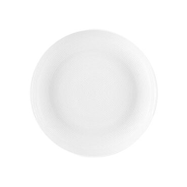 Zestaw obiadowy z porcelany na 6 osób Lubiana Modern, 18 elementów, biały