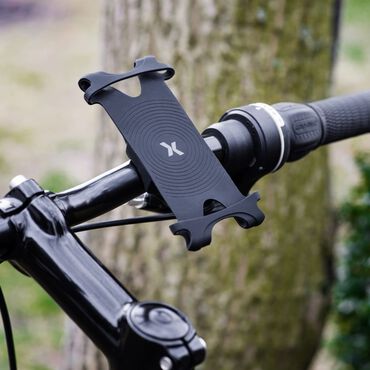 Uchwyt do roweru na smartfony Maxcom Shockgrip XL, uniwersalny, czarny