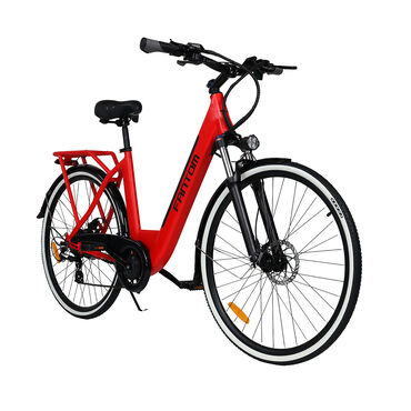 Rower elektryczny Fantom Trendy, 18”, czerwony