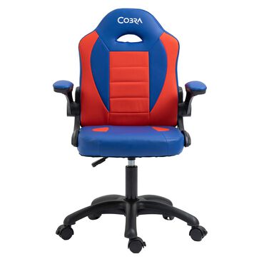 COBRA_Fotel gamingowy COBRA JUNIOR, CRF – 2301, czerwono - niebieski_1
