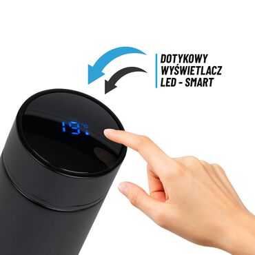 NOVEEN_Butelka Termiczna LED NOVEEN TB2110 Black Mat 280 ml, czarna_5