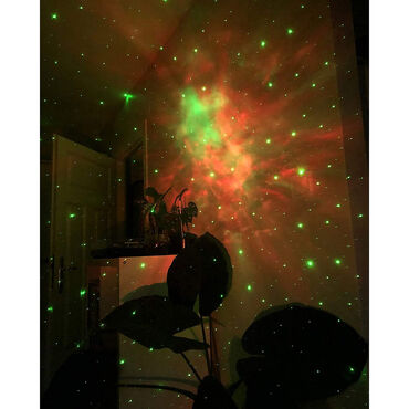 Projektor LED astronauta nebula, z pilotem