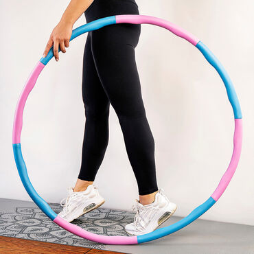 SEVEN FOR 7_Hula hop, 95 cm, Różowo-niebieskie_6