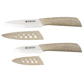Zestaw noży Ambition Skiv, 2 elementy, ceramiczne, szare