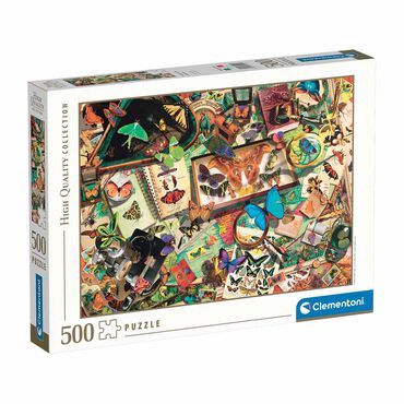 CLEMENTONI_Puzzle motyle Clementoni, 49 x 36 cm, 500 elementów1