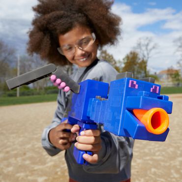 Wyrzutnia Nerf Minecraft Ender Dragon, 12 strzałek