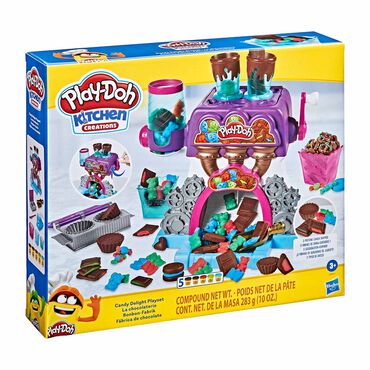 PLAY-DOH_Ciastolina PLAY-DOH zestaw fabryka czekolady, 5 pojemników1