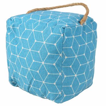 DOMAREX_Stoper do drzwi DOMAREX Cubes&Co, 16x14 cm, niebieski_1