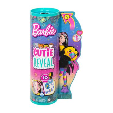 Lalka Barbie® Cutie Reveal™, z tukanem