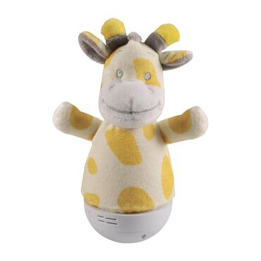 SANICO_Lampka LED Sanico Goldlux, Żyrafa, żółto-biała, z pozytywką_1