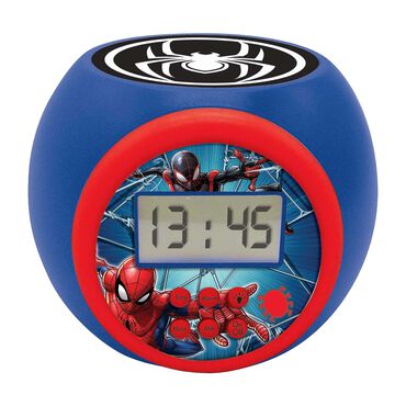 LEXIBOOK_Budzik Spider-Man Lexibook, z projektorem, ekran LCD_1