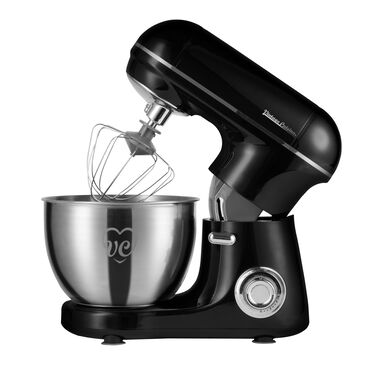 VINTAGE CUISINE_Robot planetarny Vintage Cuisine, 800 W, 4 l, 3 końcówki, czarny_1