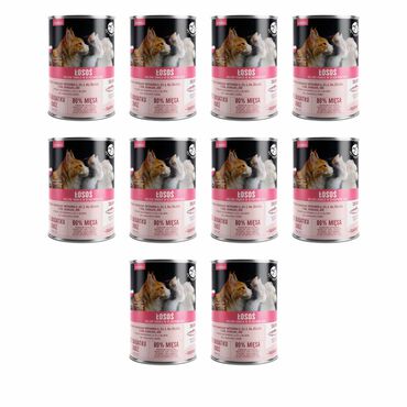 PET REPUBLIC_Karma dla kota Pet Republic, o smaku łososia, mokra, 10 x 400 g1