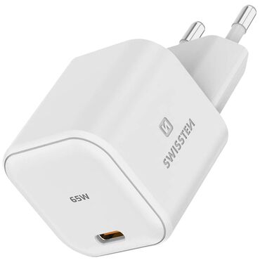 SWISSTEN_Ładowarka sieciowa z portem USB-C Swissten, GaN, 65 W_1